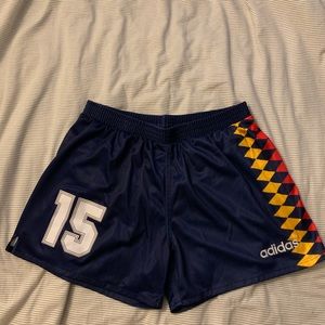 Adidas Soccer Shorts w/ liner 4” inseam